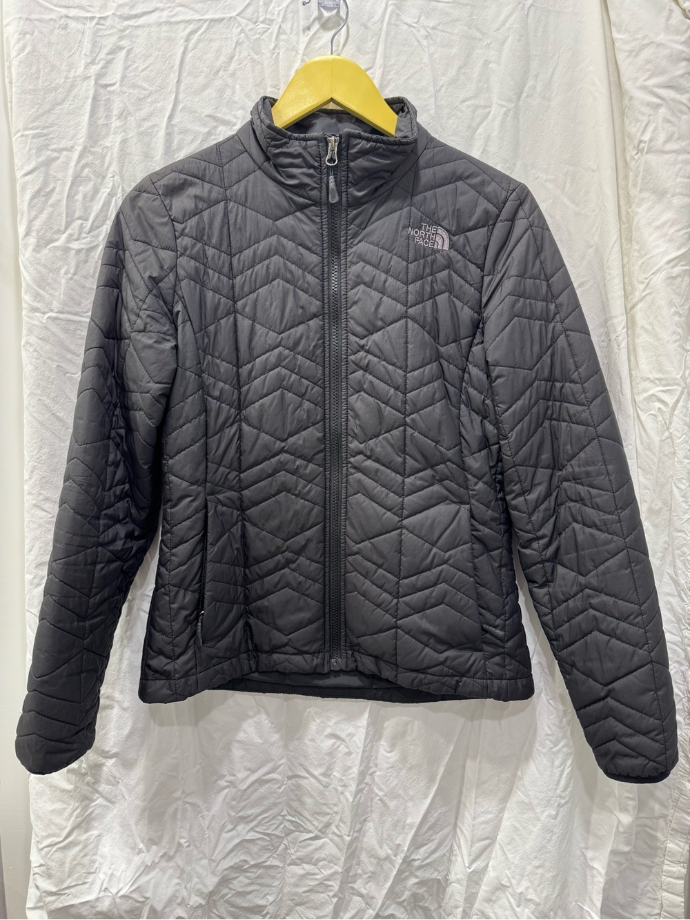 The North Face Quilted Parka Jacket NF0A2TJK Women's Sz Black